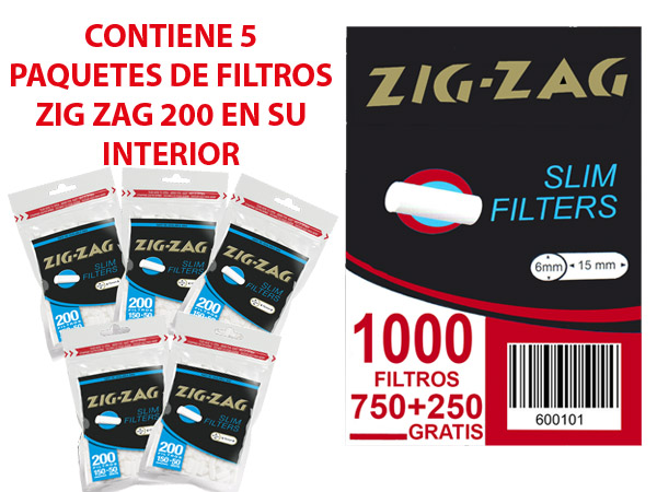 Filtros ZIG ZAG 1000 Slim